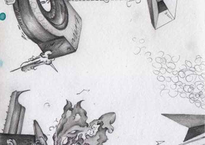 © Yu-Chen Wang 王郁媜  -  New Voices  -  Coloured pencil and water colour on paper  -  2015