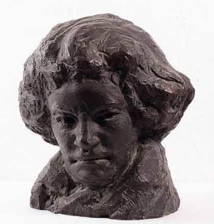 Zeng Zhushao 曾竹韶 - Buste de Beethoven - 1997 Zeng Zhushao 曾竹韶 - Buste de Beethoven - 1997