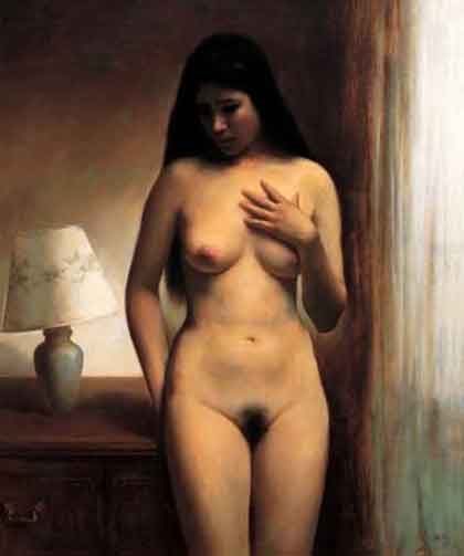 Zhang Li  张利  -  Oil on canvas