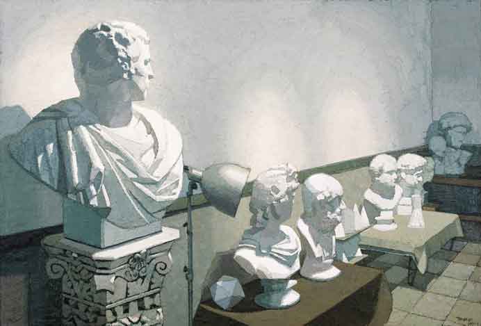  Zhang Yexing  张业兴  -  Studio N° 2  -  Oil on canvas  -  2013   