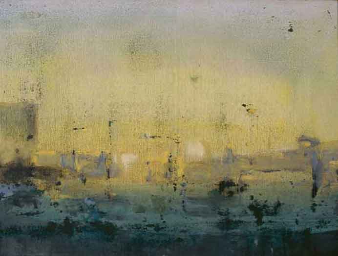  Zhou Jirong  周吉榮   -  Dream City N°2  -  2008  -  mixed media on canvas  