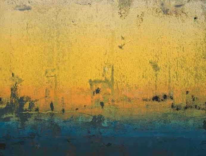 Zhou Jirong  周吉榮   -  Dream City N°8  -  2008  -  mixed media on canvas  