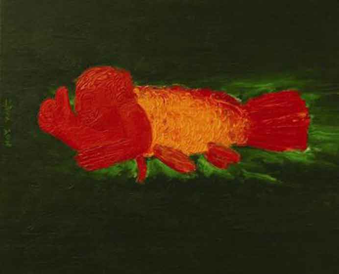  Zhou Qi  周祁  -  Good Evening  -  Acrylic on canvas  -  2011 