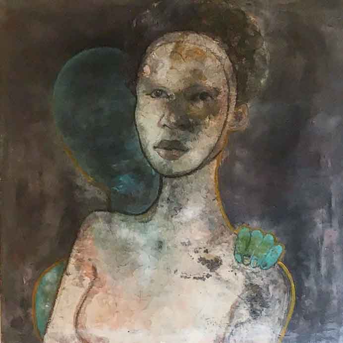 Ziyu Zhang 張紫雲 - Anonymous - Chinese paper, acrylic mixed with oil on canvas 100 x 100 cm Ziyu Zhang 張紫雲 - Anonymous - Chinese paper, acrylic mixed with oil on canvas 100 x 100 cm