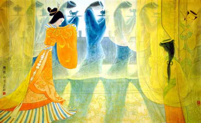  Zou Li  邹莉 -  樊姬自薦  -  Painting 