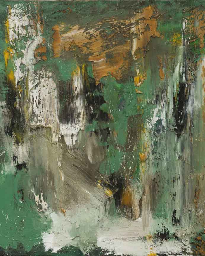 Ma Kelu  马可鲁   -  Untitled  -  Oil on canvas 180 x 160 cm  -  2010