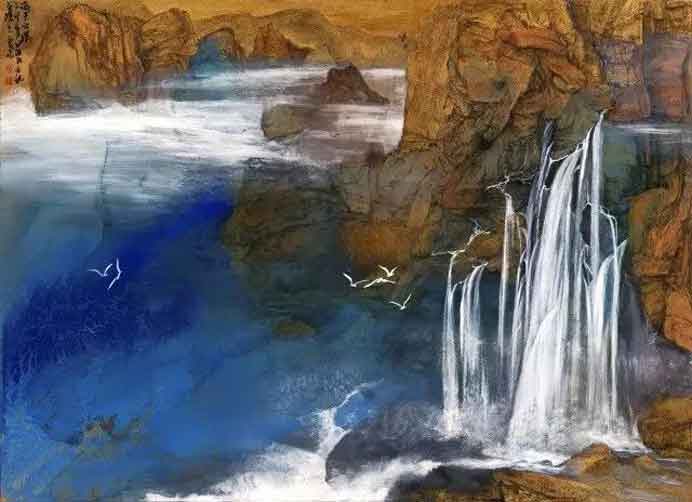 Cao Jun  曹俊  -  Sea and Sky  -  composite material    