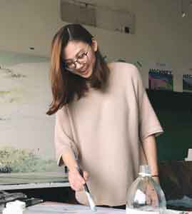 Huang Pinling  黄品玲    -  portrait  -  chinesenewart
