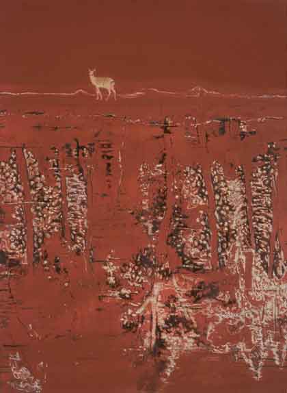 Huang Zhiqiong 黄志琼 - Reflection N°.4 - oil and acrylic on linen - 2013 Huang Zhiqiong 黄志琼 - Reflection N°.4 - oil and acrylic on linen - 2013