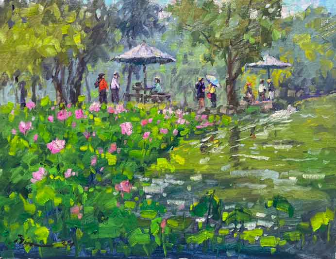 Pan Peng-Ping  潘蓬彬 -  Oil painting 