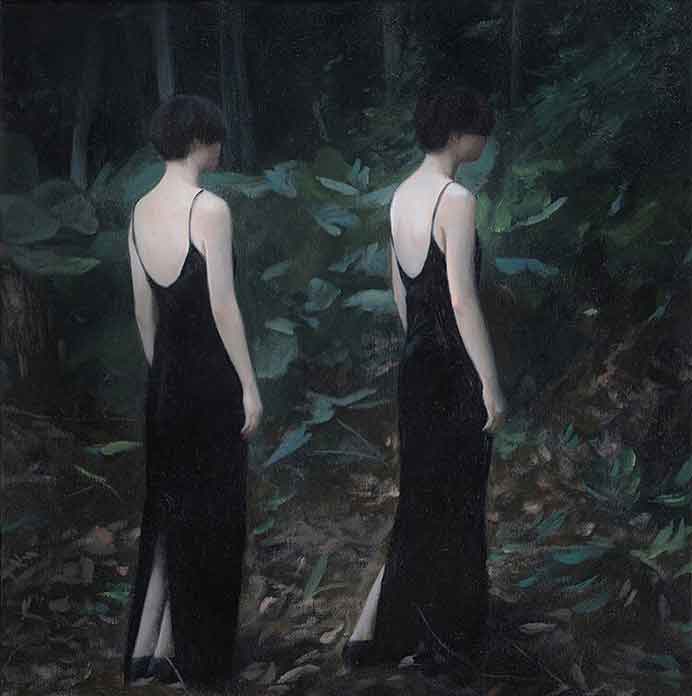 Ruozhe Xue 薛若哲 - Untitled - Oil on linen - 2019 Ruozhe Xue 薛若哲 - Untitled - Oil on linen - 2019