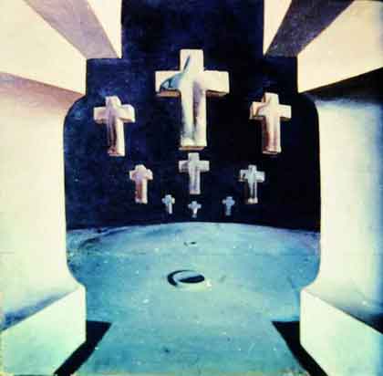 Shu Qun  舒群  -  绝对原则3号  -  Oil painting on canvas  -  1986 