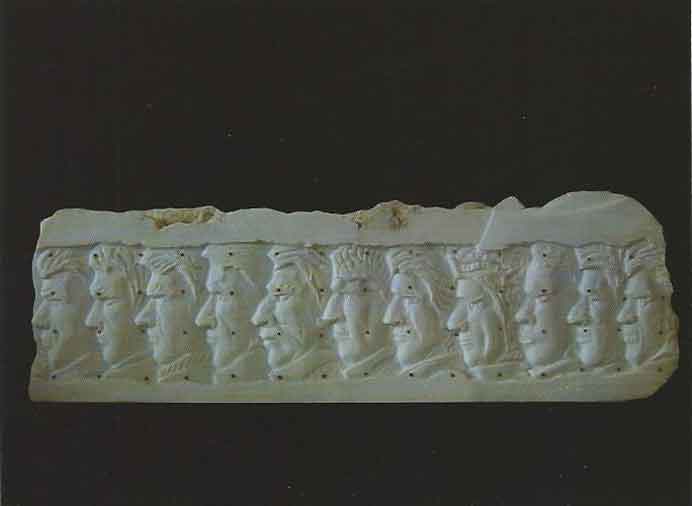 Wu Jian  吴翦  -  Serenity  -  Marble, iron nail  -  2003  