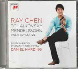Ray Chen  陈锐  - Tchaikovsky - Mendelson - Ray Chen violin - Swedish radio - Symphony Orchestra  Daniel Harding