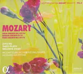 Mozart - Violin Concerto No. 3 in G major, K. 216 - Bassoon Concerto KV 191 and Piano Concerto No. 5 KV 175.- Alpha Classics Mozart - Violin Concerto No. 3 in G major, K. 216 - Bassoon Concerto KV 191 and Piano Concerto No. 5 KV 175.- Alpha Classics