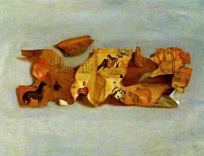 Chen Jiaye  陈家业  -  To Tear N°.16  -  Oil on canvas 130 x 180 cm  -  2013