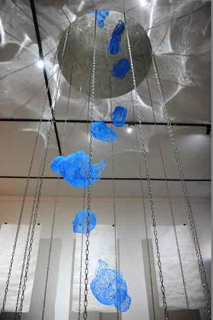 Fu Xiaojie 付晓洁 - Prisoner - variable size - composite material - 2015 Fu Xiaojie 付晓洁- Prisoner - variable size - composite material - 2015