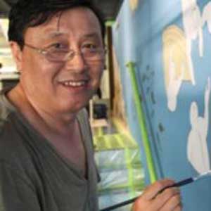 Guan Wei  关伟  -  portrait  -  chinesenewart