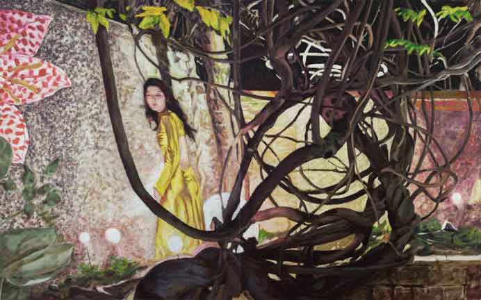 Hao Zecheng 郝澤成 - An Art Dealer - Oil on linen 200 x 320 cm - 2023
Hao Zecheng 郝澤成 - An Art Dealer - Oil on linen 200 x 320 cm - 2023