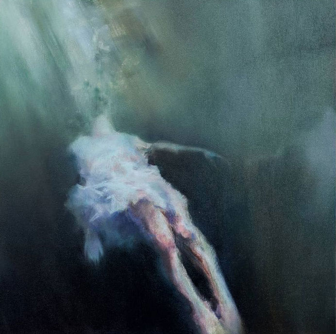 Jin Bo 金波 - S.X. n 17 - Oil on canvas 35 x 35 cm - 2018 Jin Bo 金波 - S.X. n 17 - Oil on canvas 35 x 35 cm - 2018