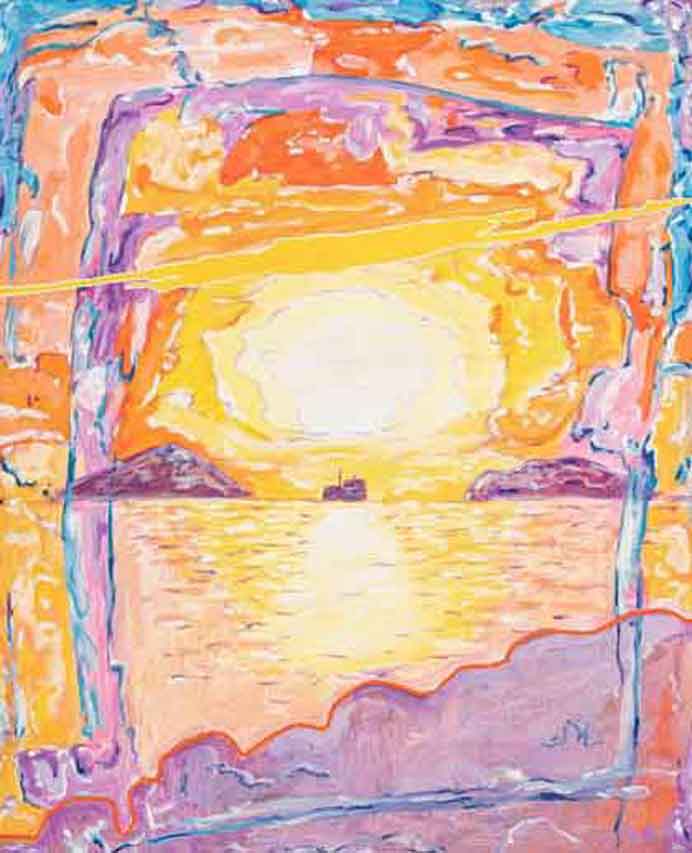 Lau Siu-Chung 刘兆聪 - Fade Away - Oil on canvas 50 x 40 cm - 2022 Lau Siu-Chung 刘兆聪 - Fade Away - Oil on canvas 50 x 40 cm - 2022