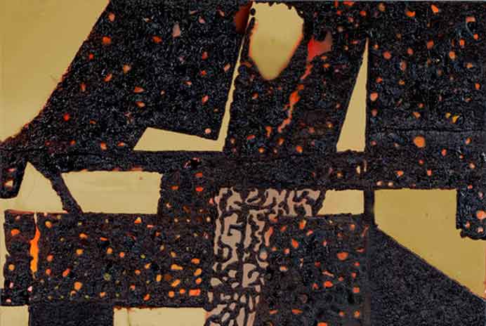 Lee Shi-Chi 李锡奇  -  The Elegance of Han Dynasty Orientation  -  Mixed Media  79 x 116.5 cm  -  2012-14 