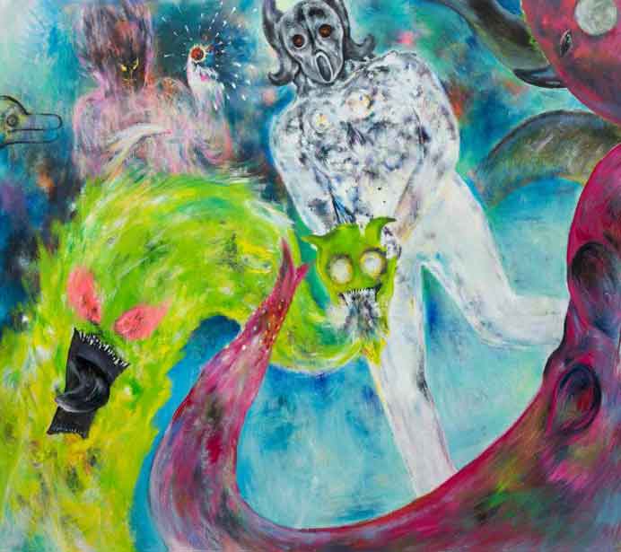 Li Kejin 李可津 - Seal Oil on canvas 222x253 cm 2024 Li Kejin 李可津 - Seal Oil on canvas 222x253 cm 2024