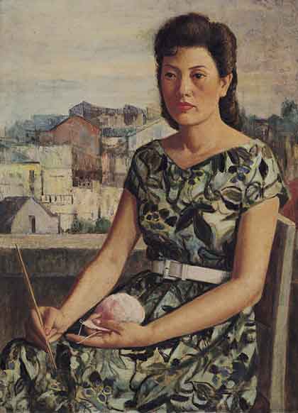 Li Meishu 李梅树  -  Oil on canvas    