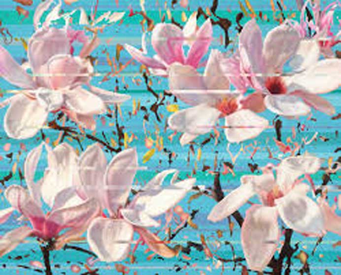 Lin Hung-Hsin  林宏信  -  Over abundance 20  -  Oil and acrylic on canvas  130 x 162 cm  -  2022