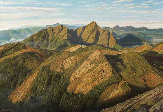 Liu De-Lang  劉得浪  -  Oil on canvas  