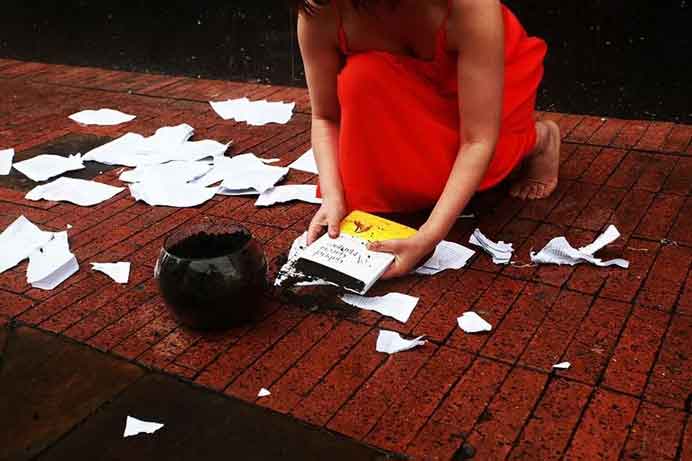 Li Xinmo  李心沫  -  One Hundred Years of Solitude  -  Rewriting Performance for Marquez  Bogota  -  2014