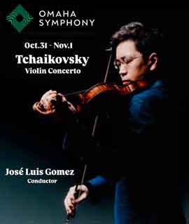 Paul Huang  黄俊文  -  Tchaikovsky Violin Concerto  -  José Luis Gomez Conductor  -  31.10 01.11 2025  -  poster