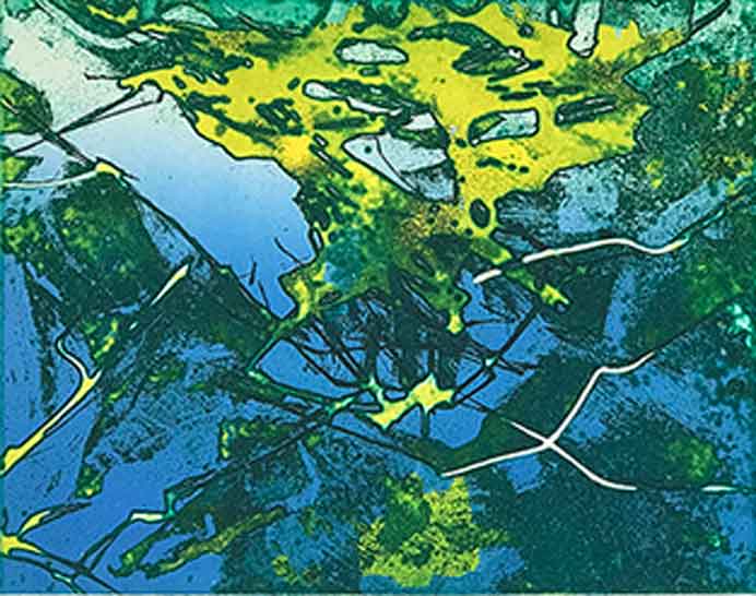 Shu-Lin Chen 陈淑玲 - Il y a dix mille Ans - Eau-forte et aquatinte 49.5 x 39.2 cm - 2000 Paris Shu-Lin Chen 陈淑玲 - Il y a dix mille Ans - Eau-forte et aquatinte 49.5 x 39.2 cm - 2000 Paris