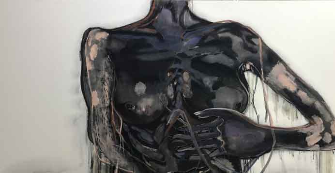 Sun Ziyao 孙子垚 - Body - Mixed Media on paper - 2019 Sun Ziyao 孙子垚 - Body - Mixed Media on paper - 2019