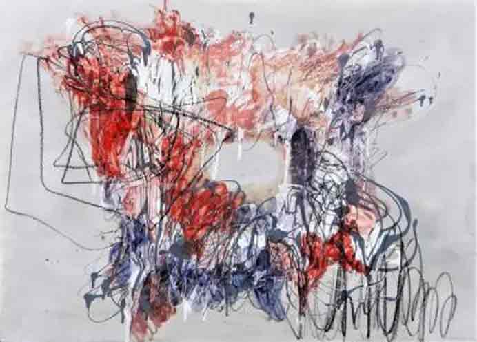 Wei Jia 韦加 - Painting 80 x 110 cm - 2017 Wei Jia 韦加 - Painting 80 x 110 cm - 2017