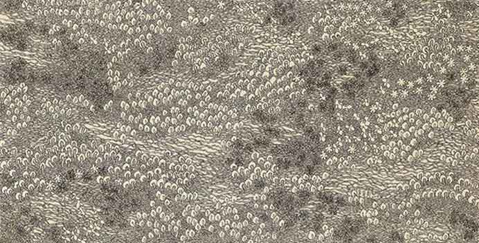 Winnie Mak  麥翠影   -  Afternoon Stroll  -  Chinese ink on rice paper  -  2018t