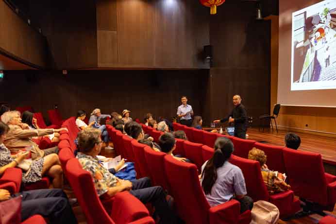 Zhang Li  张利 lors de la conférence Vers des villes de haute qualité: les efforts de la rénovation en Chine au Centre Culturel de Chine  Paris  20.09 2023
