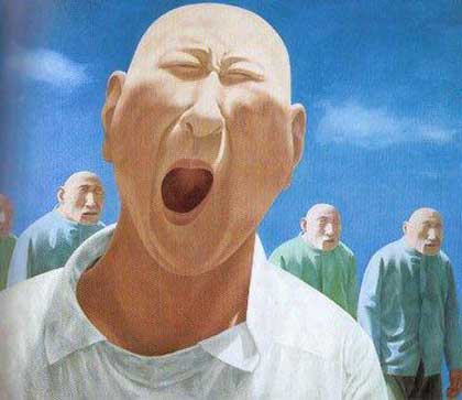 Fang Lijun  方力钧