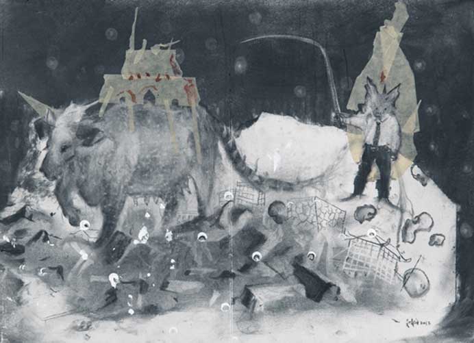 Wu Xiaohai 吴啸海 - sans titre 2012 Wu Xiaohai 吴啸海- sans titre 2012