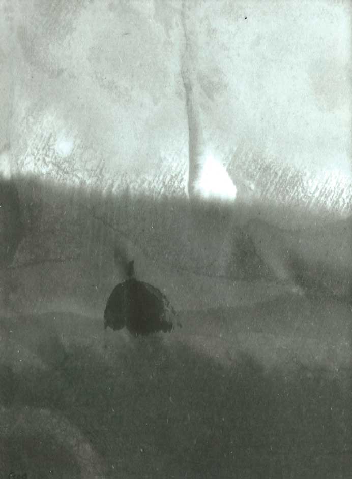 © Gao Xingjian - Sous la pluie - 1997 - collection Michel Nau © Gao Xingjian - Sous la pluie - 1997 - collection Michel Nau