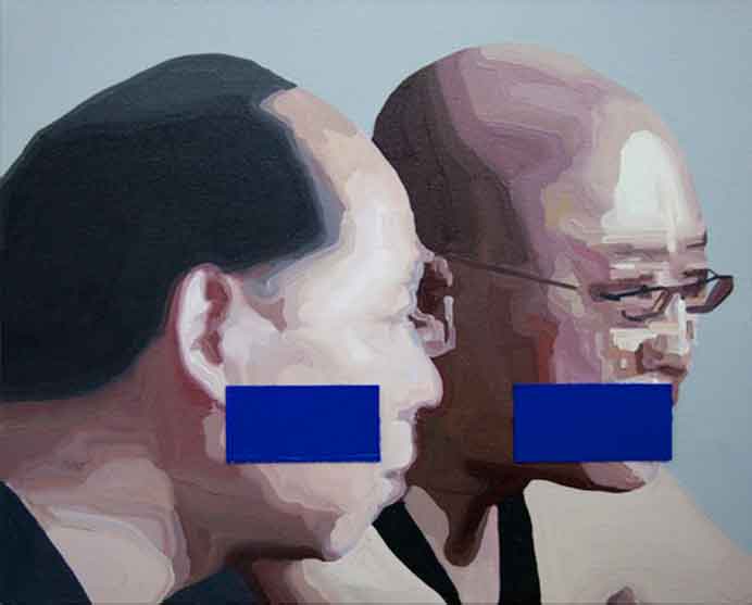 Wang Jianwei 汪建伟 - Surface XII - Acrylic and oil on canvas - 2014 Wang Jianwei 汪建伟 - Surface XII - Acrylic and oil on canvas - 2014