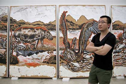 Sun Xun 孙逊  - portrait - chinesenewart