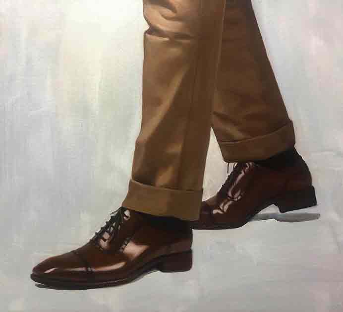 Lang Xuebo 朗雪波 - Provoking - Oil painting - 2021 Lang Xuebo 朗雪波 - Provoking - Oil painting - 2021