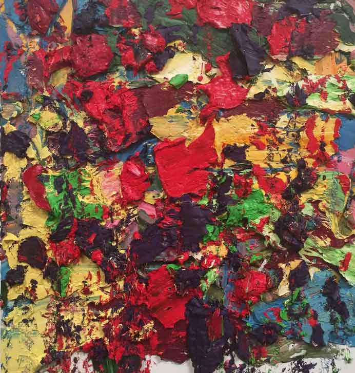 Zhu Jinshi 朱金石 - Red Tango - Oil on canvas 180 x 160 cm - 2015 Zhu Jinshi 朱金石 - Red Tango - Oil on canvas 180 x 160 cm - 2015