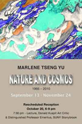 MARLENE TSEN YU  - Nature and Cosmos - 1966-2010 exposition - 13.09 6 24.11 