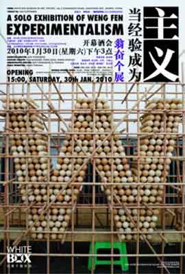 Weng Fen : experimentalism - 30.01 28.02 2010 White Box Museum  Beijing