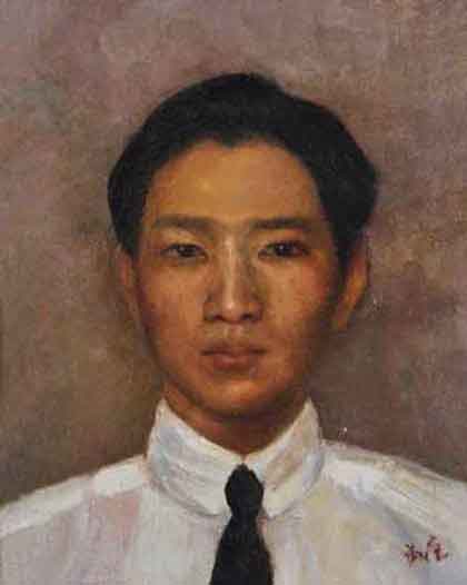 Cai Weilian  蔡威廉 - Lin Fengmian portrait 