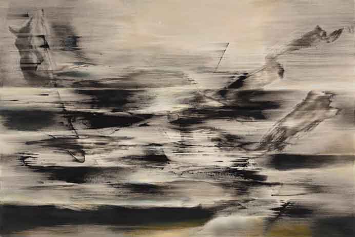 Chihung Yang  杨识宏 - Intertidal - Acrylic on Canvas  2012