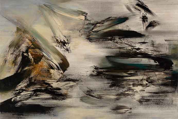 Chihung Yang  杨识宏  - Suddenness - Acrylic on Canvas  2014