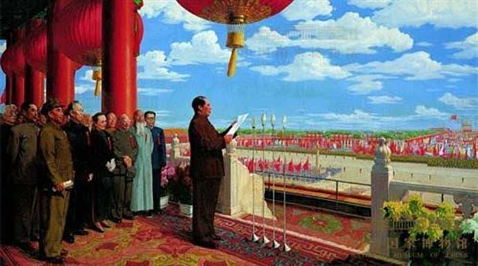 Dong Xiwen  董希文-  The Founding Ceremony 1953